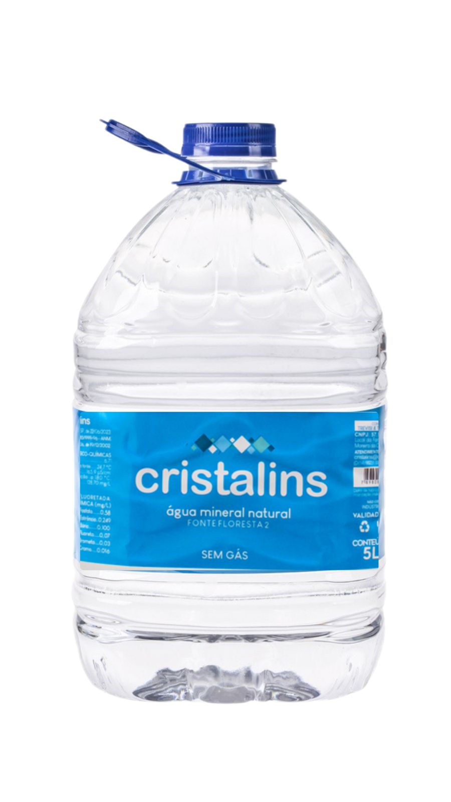 Água mineral natural Cristalins 5 L